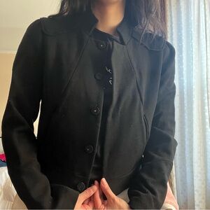 Diane Von Furstenberg Black Blazer